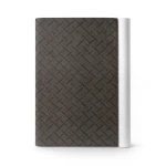 Modern Wallpaper 15.6m×106cm Dark Beige with Brown Lines