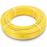 أنابيب HDPE الراجحي PE 80 ضغط 4.8 بار قطر خارجي 32 مم سمك 2.3  مم لون أصفر 
