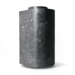 Modern Wall Decoration 15.6m x 100cm Black with Gray