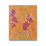 Italian Wall Covering Size 10m×0.73m, Orange Color, Model 24026