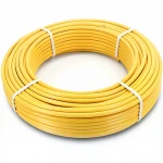 Al-Rajhi HDPE Pipes PE 80 Pressure 4.8 Bar Outside Diameter 20 mm Thickness 2.3  mm Color Yellow