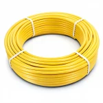 أنابيب HDPE الراجحي PE 80 ضغط 4.8 بار قطر خارجي 75 مم سمك 4.3 مم لون أصفر 