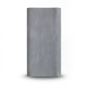 Plain Vinyl Wallpaper 15.6m×106cm Velvet Gray Color