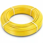 أنابيب HDPE الراجحي PE 80 ضغط 4.8 بار قطر خارجي 40 مم سمك 2.3  مم لون أصفر 