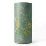Italian wall decoration, size 10m x 0.73m, green color, model 24025