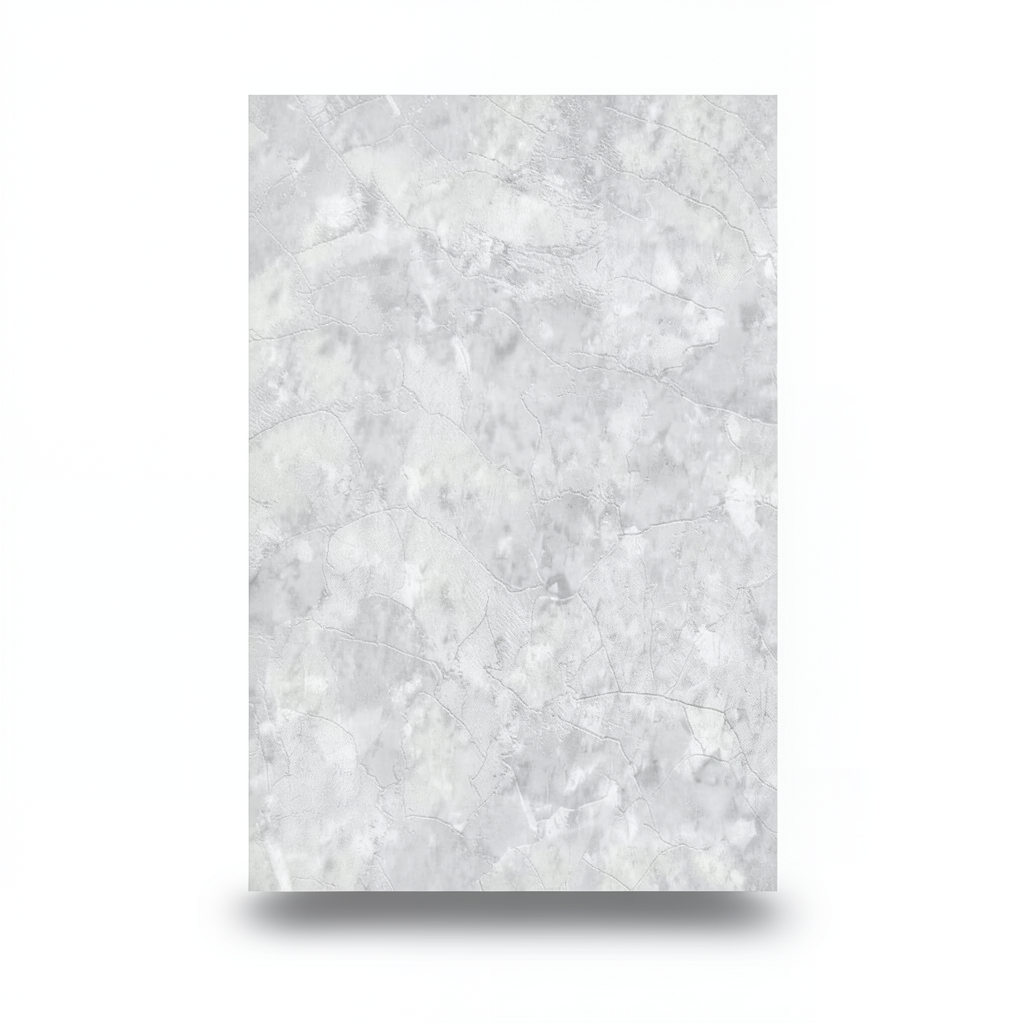 Modern Wall Covering Length 15.6m Width 100cm Light White on Gray