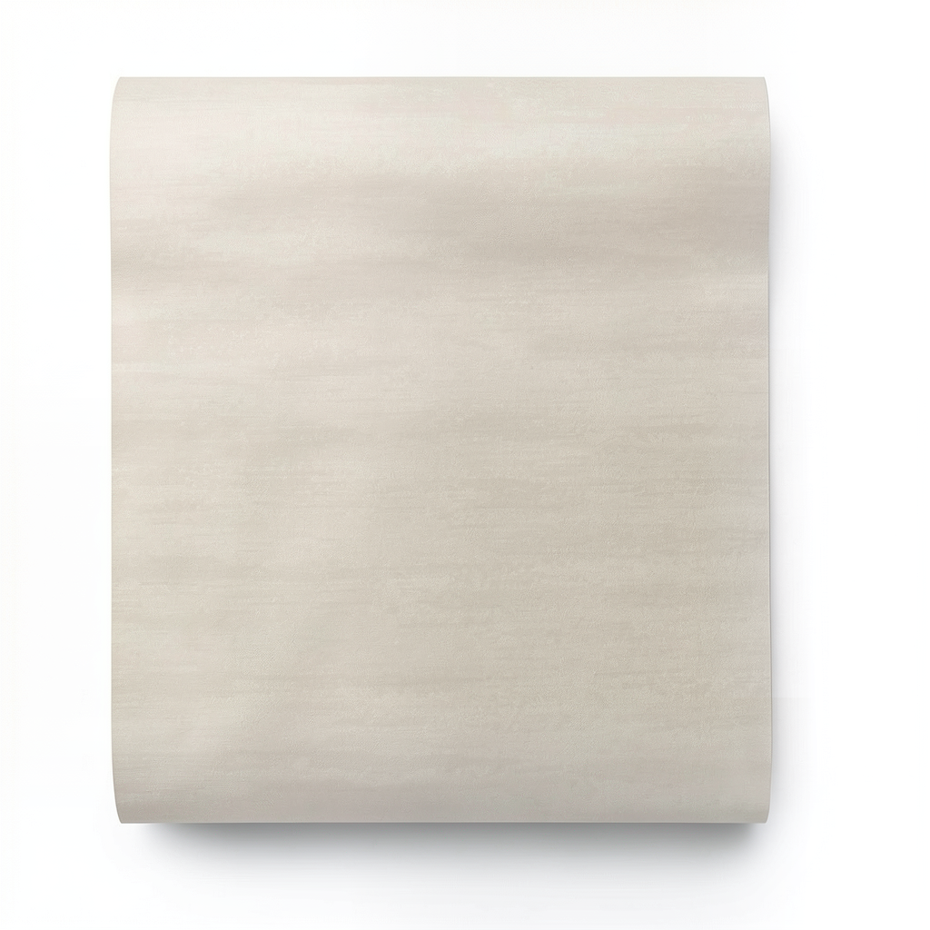 Wallpaper Plain Design Size 15.6m × 106cm Beige Color
