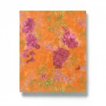 Italian Wall Covering Size 10m×0.73m, Orange Color, Model 24026