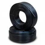 أنابيب HDPE الراجحي  PE 100 ضغط 10 بار قطر خارجي 20 مم سمك 3 مم لون اسود