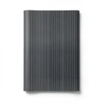 ورق حائط تصميم مقلم مقاس 15.6 م×100 سم لون رمادي داكن