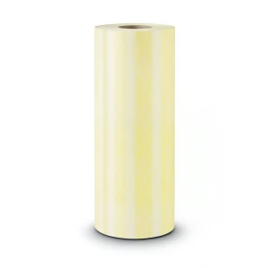 Wallpaper Striped Design Size 15.6m×100cm Yellow Color