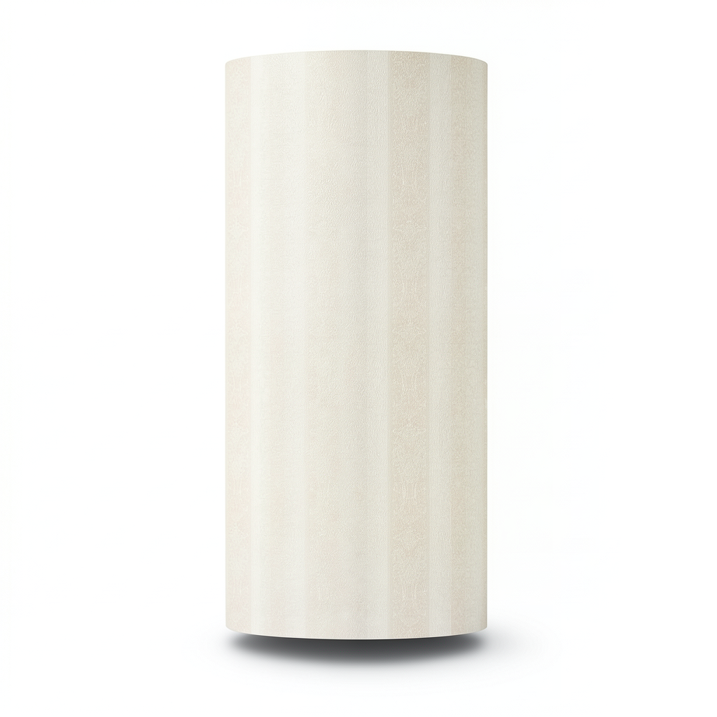 Wallpaper Striped Design Size 15.6m×100cm Beige Color