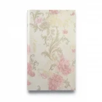 Italian wallpaper, beige with pink, length 10 m, width 0.73 m, model 24020