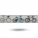 American wall Covering for youth and children, size 10 m x 0.53 m, gray color, model GK8801BD 