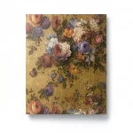 Italian Wall Covering, Size 10m x 0.73m, Golden Brown Color, Model 24049