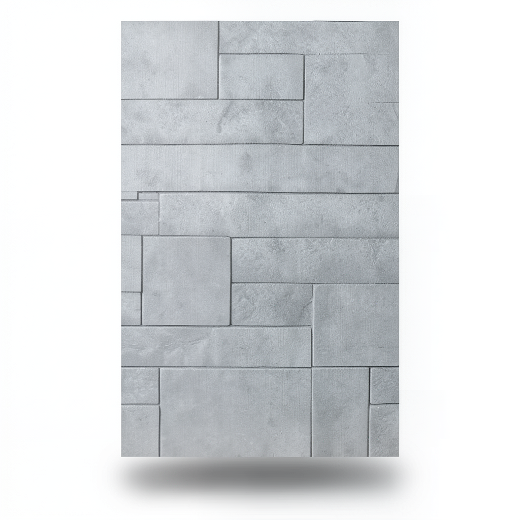 Modern Wall Covering Length 10m Width 53cm Gray Color
