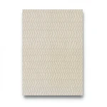 Modern Wall Covering 15.6m x 106cm Beige with Light Brown Lines