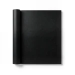 Modern Wallpaper 15.6m×100cm Black Color