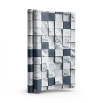 Modern Wallpaper 15.6m×100cm Black and White
