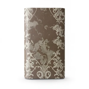 Modern Wallpaper 15.6m×100cm Brown with Beige