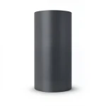 Plain Wallpaper 15.6m×106cm Dark Gray Color