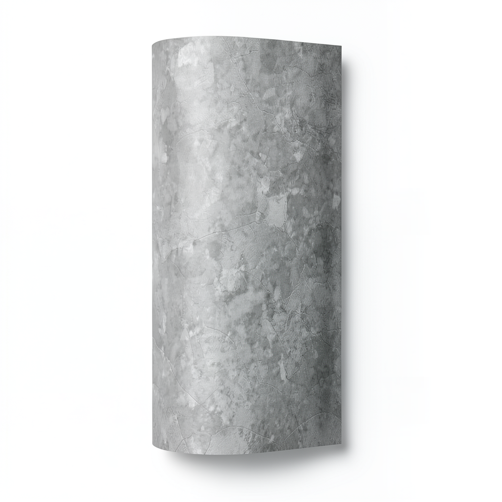 Modern Wallpaper 15.6m×100cm Gray Color