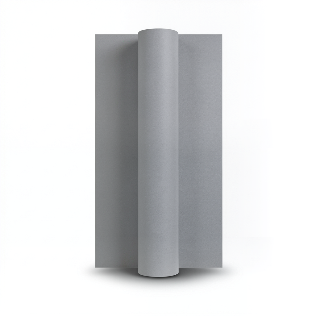 Plain Wallpaper Gray Color Size 15.6m×106cm