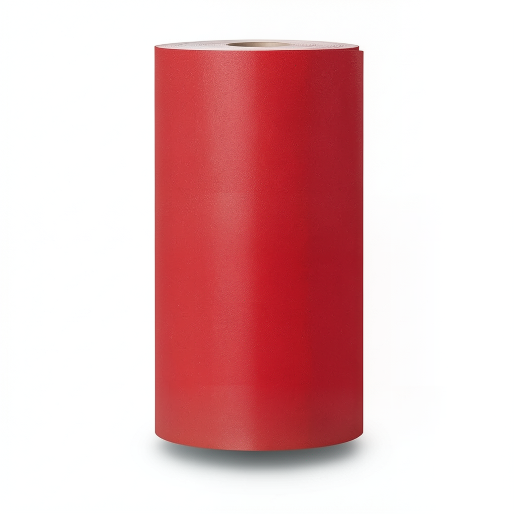 Modern Wall Decoration 15.6m×100cm Red Color