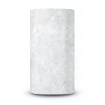 Modern Wall Covering Length 15.6m Width 100cm Light White on Gray