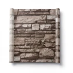 Modern Wall Covering 15.6m x 100cm Brown Color