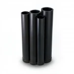 Al-Rajhi HDPE Pipe PE 100 Pressure 6 Bar Outside Diameter 400  mm Thickness 22.8 mm Black Color