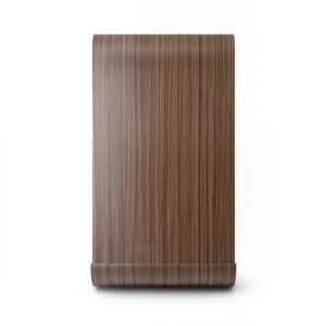 Wallpaper Striped Design Size 15.6m×106cm Brown Color