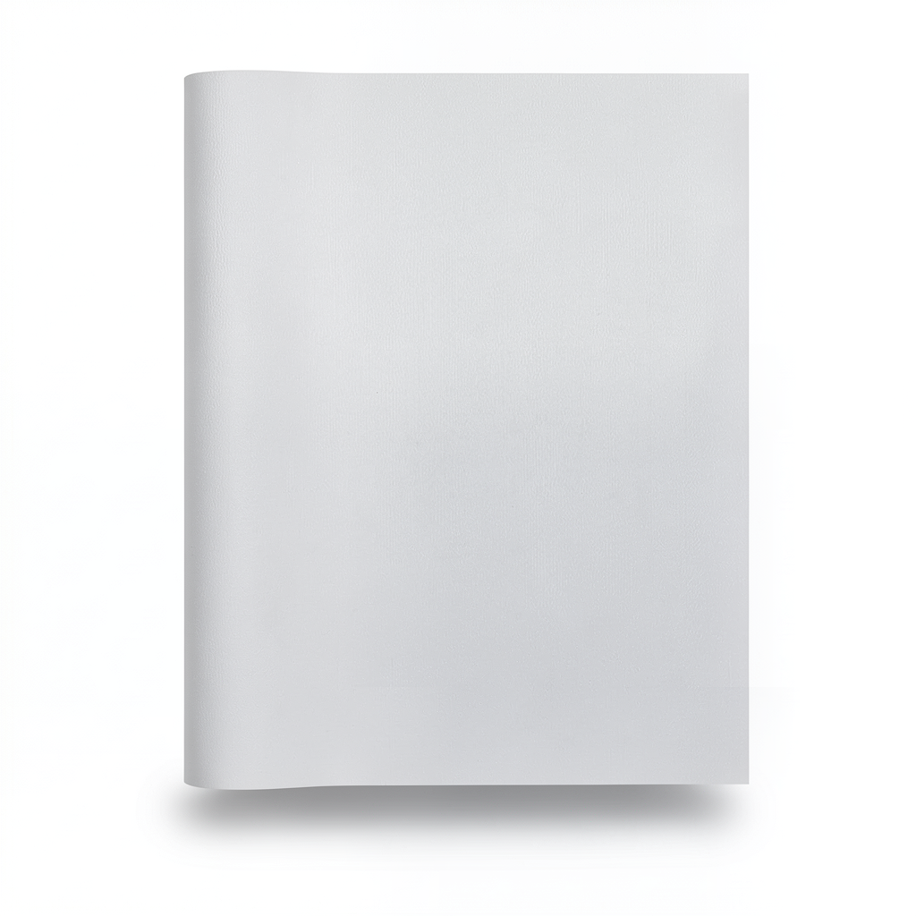 Plain Vinyl Wallpaper 15.6m x 106cm Light Gray