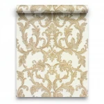 Italian Wall decoration, Size 10m x 0.73m, Beige Color, Model 24030