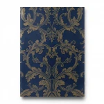Italian Wallpaper, Size 10m x 0.73m, Navy Blue, Model 24031
