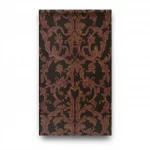 Italian Wallpaper, Dark Brown Color, Length 10 m, Width 0.73 m, Model 24032