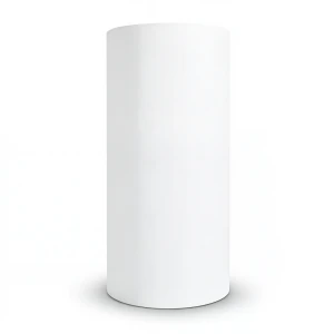 Plain Wallpaper 15.6m×106cm White Color