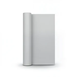 Plain Vinyl Wallpaper 15.6m×106cm Light Gray, Roll