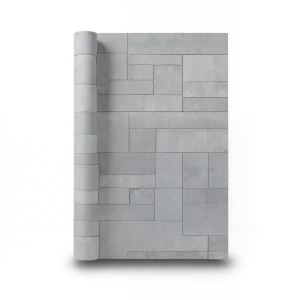 Modern Wall Covering Length 10m Width 53cm Gray Color