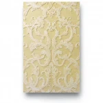 Italian Wall Covering, size 10m x 0.73m, Yellowish Beige Color, Model 24034