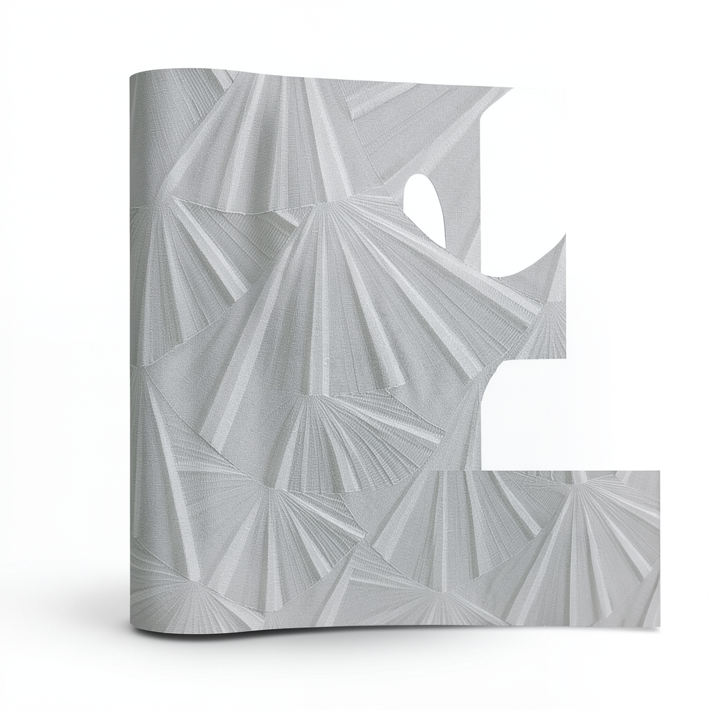 3D Wallpaper Size 15.6m×106cm Gray Color