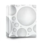 3D Design Wallpaper Length 10m Width 53cm White Gray