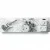 Youth and children wall decoration, white and gray color, length 10 m, width 0.53 m, model GK8821BD 