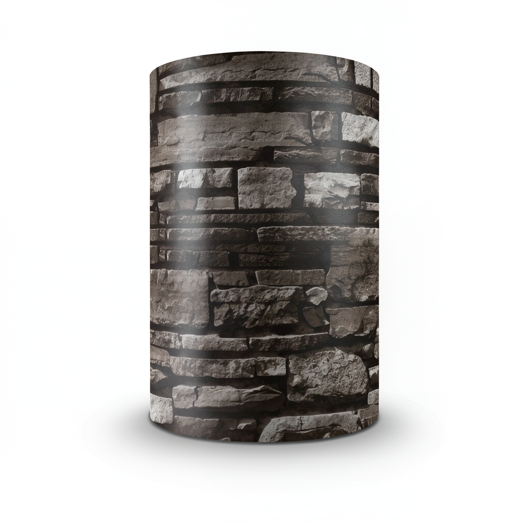 Modern Wallpaper 15.6m×100cm Dark Brown Color