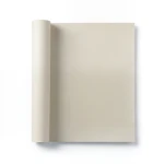 Plain Wallpaper Light Beige, Size 15.6m × 106cm