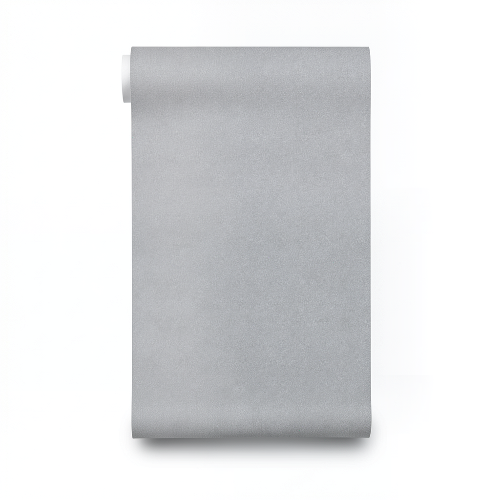 Plain Wallpaper 15.6m × 106cm Gray Color