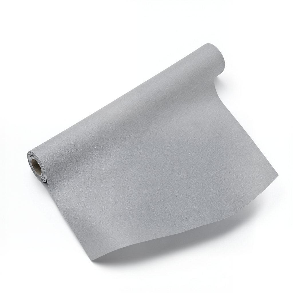 Plain Wallpaper 15.6m×106cm, Gray Color