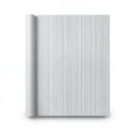 Wall Covering Striped Design Gray Color Size 15.6m×106cm