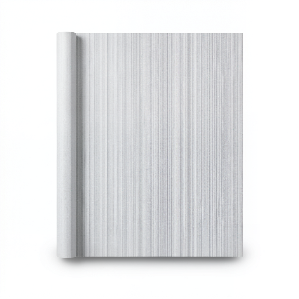 Wall Covering Striped Design Gray Color Size 15.6m×106cm
