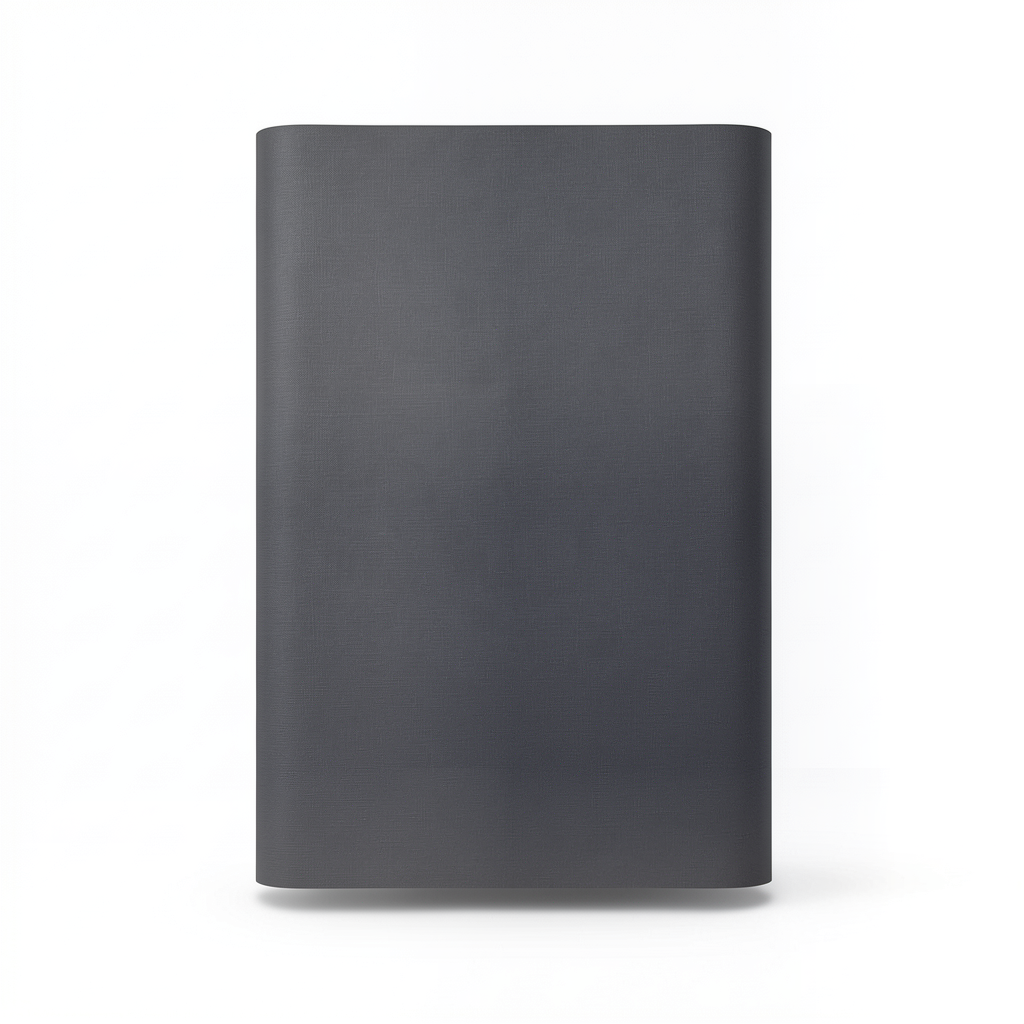 Plain Wallpaper 15.6m × 106cm Dark Gray Color